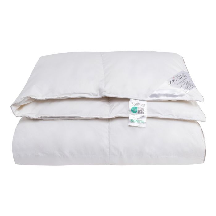 King size vinterdyne - 100% moskusdyne 240x220 cm - Allergivenlig dundyne - Nordstrand Home dobbeltdyne 