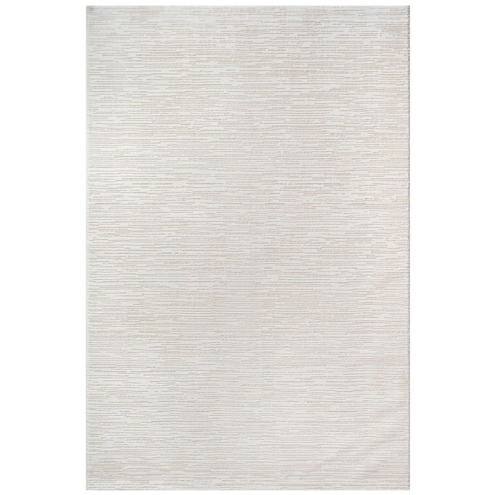 Gulvtæppe - 80x150 cm - Tæppeløber - cremefarvet  mønster - Sign - Nordstrand Home