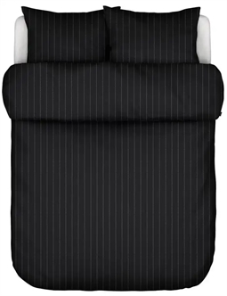 Dobbelt sengetøj 200x220 cm - Jora Black - Sort - 100% Bomuldssatin - Marc O'Polo 
