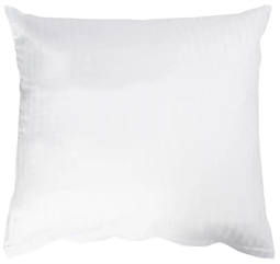 Pudebetræk 50x70 cm - Jacquardvævet - Hvid - 100% bomuld