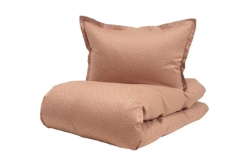 Turiform sengetøj - 140x220 cm - Forma rust - Sengesæt i 100% bomuldssatin 