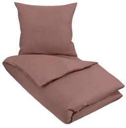 Økologisk sengetøj - 140x220 cm - Astrid rosa sengetøj - 100% økologisk bomuld - Soft & Pure dynebetræk