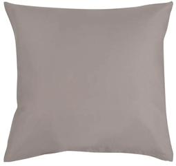  Pudebetræk 60x63 cm - Astrid Grey - Grå - 100% Økologisk bomuld - Soft & Pure Organic