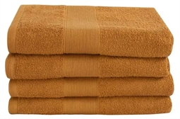 Badelagen - 100x150 cm - Karry - 100% Bomuld - Stort håndklæde fra By Borg