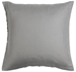 Pudebetræk 50x70 cm - Gråt  hovedpudebetræk - Jacquardvævet pudebetræk -  100% egyptisk bomuldssatin 
