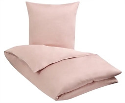 Bambus sengetøj 200x220 cm - Rosa sengetøj - Dobbeltdyne betræk i 100% Bambus - Nature By Borg