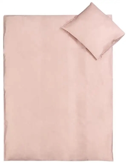 Baby sengetøj 70x100 cm - Rosa - 100% Bambus sengetøj - Nature By Borg sengesæt