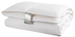Dyne 140x220 cm med 100% moskusdun - dyne Silver - Vinterdyne - LIXRA Silver