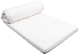 Naturlatex topmadras - 80x200 cm - 7 cm høj - 100% Talalay naturlatex - Nature By Borg 