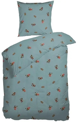 Baby sengetøj 70x100 cm - Rasmus Klump sengesæt - 100% økologisk bomuld - Night & Day