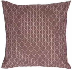  Pudebetræk 60x63 cm - Harlequin peach​​​​​​​ - Hovedpudebetræk i 100% Bomuld