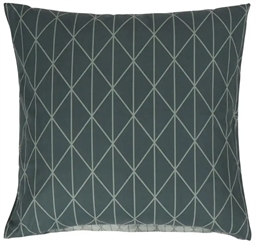  Pudebetræk 60x63 cm - Harlequin green - Hovedpudebetræk i 100% Bomuld