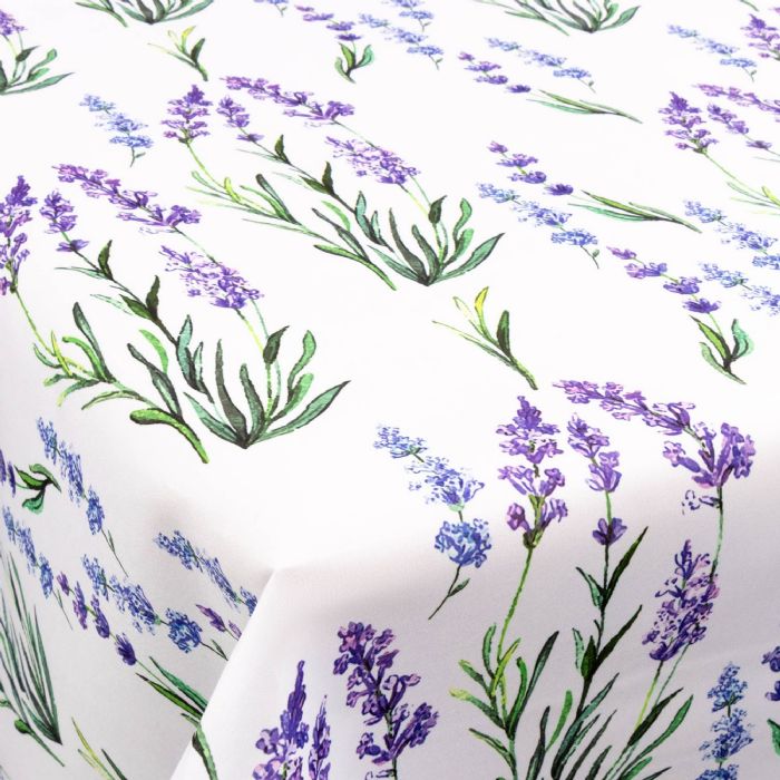Tekstil voksdug - 140 cm bred - Lavender Bloom - Voksdug med akrylbelægning