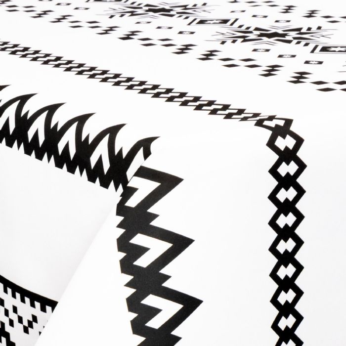Tekstil voksdug - 140 cm bred - Nordic Pattern - Voksdug med akrylbelægning