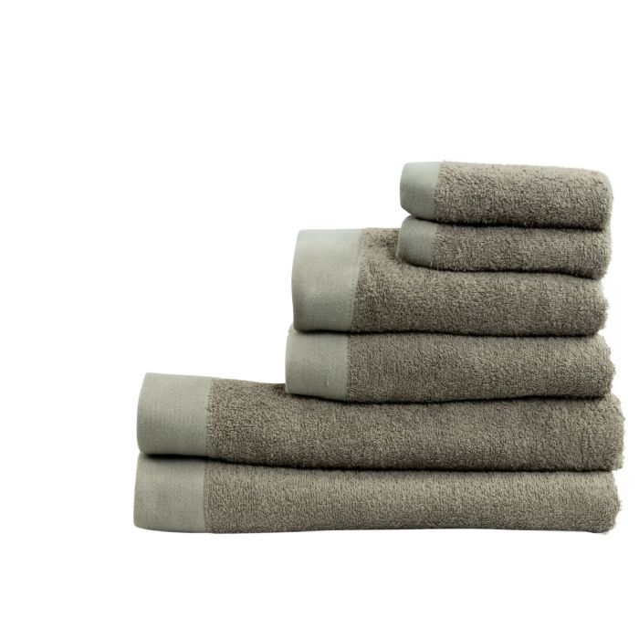 Lysegrøn Håndklædepakke med 6 stk. - 100% Blødt bomuld med høj absorberingsevne - Lysegrønne håndklæder fra danske By Borg