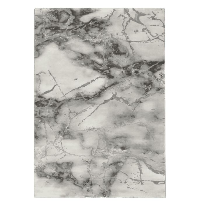 Gulvtæppe - 120x170 cm - Grå med mønster - Craft - Nordstrand Home