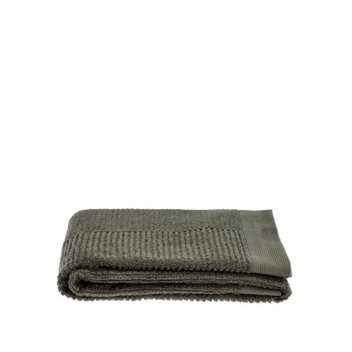 Håndklæde - 100% bomuld - Gæstehåndklæde 50x70 cm - Zone Denmark Classic - Olive Green