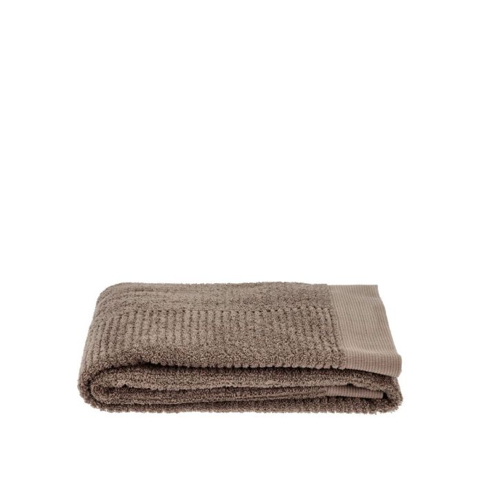 Håndklæde - 100% bomuld - Gæstehåndklæde 50x70 cm - Zone Denmark Classic - Taupe