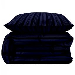Sengetøj - 100% Damaskvævet bomuldssatin - Södahl Noble - Blå