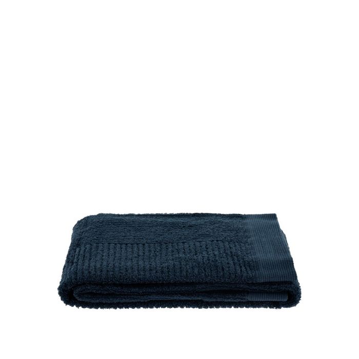 Håndklæde - 100% bomuld - Gæstehåndklæde 50x70 cm - Zone Denmark Classic - Dark Blue