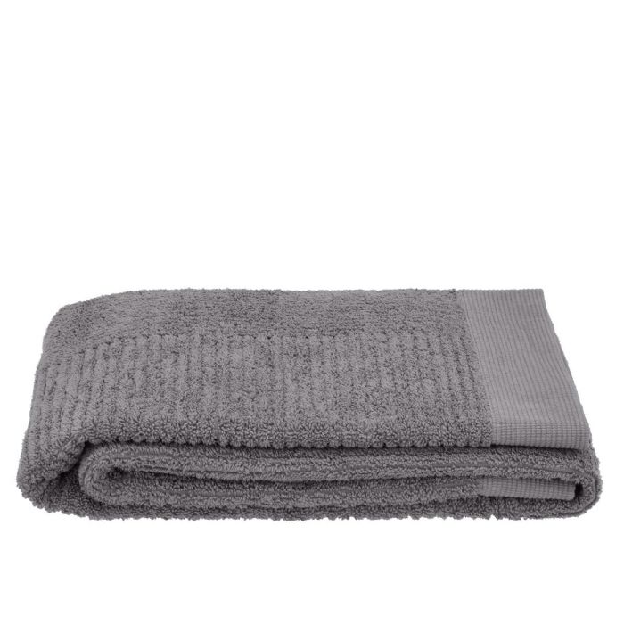 Håndklæde - 100% bomuld - Badehåndklæde 70x140 cm - Zone Denmark Classic - Grey