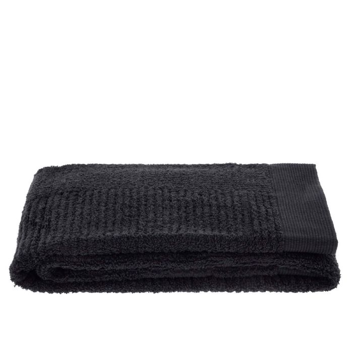 Håndklæde - 100% bomuld - Badehåndklæde 70x140 cm - Zone Denmark Classic - Sort