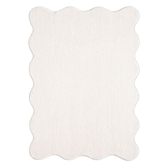 Gulvtæppe - 140x200 cm - Creme - Shape - Nordstrand Home