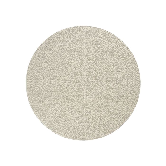 Rundt gulvtæppe - Ø 120cm - Vævet - Udendørs - Kenzy - Nordstrand Home