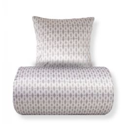 Sengetøj - Satin - Sandfarvet mønster design