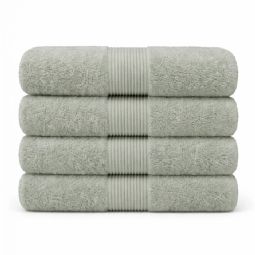 Økologisk håndklæde - 100% GOTS-certificeret bomuld - Grøn