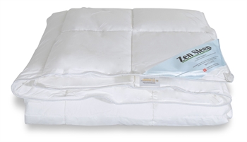 Sommerdyne - 150x210cm - Zen Sleep sval allergivenlig dyne med fiberdun