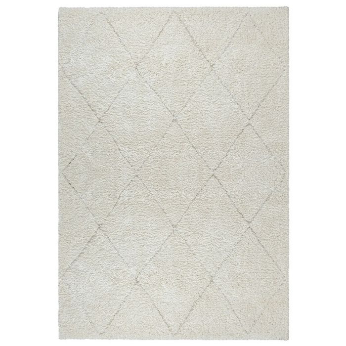 Gulvtæppe - Shaggy - 200x290 cm - Creme - Ideal Shaggy - Nordstrand Home