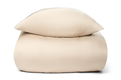 Bambus sengetøj 200x220 cm - Beige sengetøj - Dobbeltdyne betræk i 100% Bambus - Nature By Borg