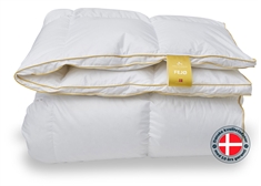 Dobbeltdyne 240x220 cm - Moskusdun dyne - Quilts Of Denmark - Fejø dynen - King size let helårsdyne 