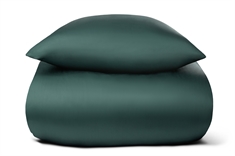 Bambus sengetøj 240x220 cm - Mørkegrønt sengetøj - King size betræk i 100% Bambus - Nature By Borg