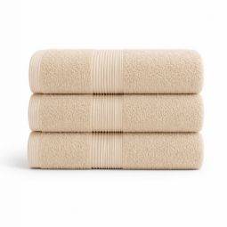 Bomulds håndklæde - 100% bomuld - Magnolia - Creme