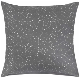  Pudebetræk 60x63 cm - Zodiac grey - Hovedpudebetræk i 100% Bomuld