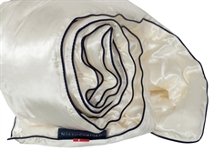 Silkedyne 140x220 cm - Nordic comfort helårs dyne - Excellence Silk langfibret 100 % mulberry silke 