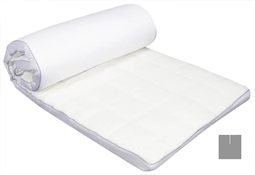Topmadras med U-Split - 180x200 cm 5 cm høj - Celcius memory skum - Zen sleep Advance