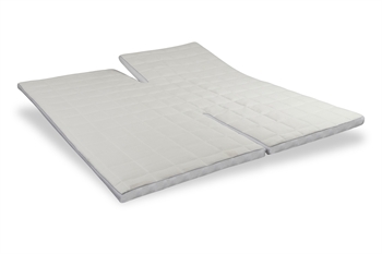 Topmadras med H-Split - 180x210 cm 5 cm høj - Celcius memory skum - Zen sleep Advance