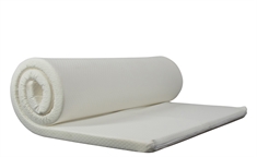 Topmadras 80x200 cm - Basis purskum topmadras til enkelt seng - Højde 4 cm. - Middel hårdhed - In Style