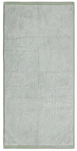 Marc O Polo Håndklæde - 50x100 cm - Grøn og hvid - 100% Bomuld - Luksus håndklæder 