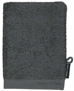 Luksus vaskehandske - 16x22 cm - Antracit - 100% Bomuld - Marc O Polo håndklæder på tilbud
