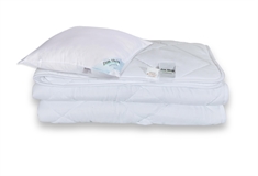 Dyne pude sæt - Helårsdyne 140x200 cm + pude - Fiberdyne - Zen Sleep allergivenlig dyne og pude