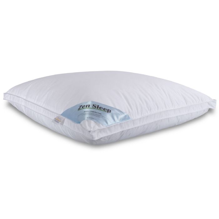 Dunfiber allergivenlig hovedpude - 60x63 cm - Mellem - Zen Sleep