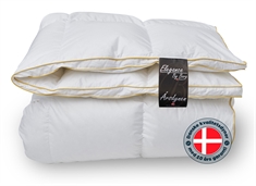 Moskusdyne 140x200cm - Satin moskus helårs dun dyne - Elegance By Borg Årsdynen 