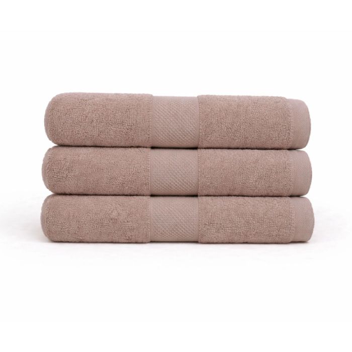 Bomulds håndklæde - 100% bomuld - Diamant - Sand