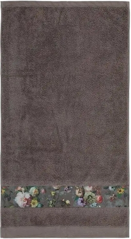 Essenza Fleur - Håndklæder - 60x110 cm - Brun - 100% bomuld - Håndklæder fra Essenza