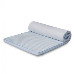 Kølende topmadras - Højde 5 cm - 5 zoner memoryskum topmadras - SLEEP TECH by Borg